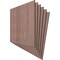 Ekena Millwork 15 3/4W x 15 3/4H x 1/4T Wood Hobby Boards, Walnut, 6PK HBW16X16X250BWA - alternate 5